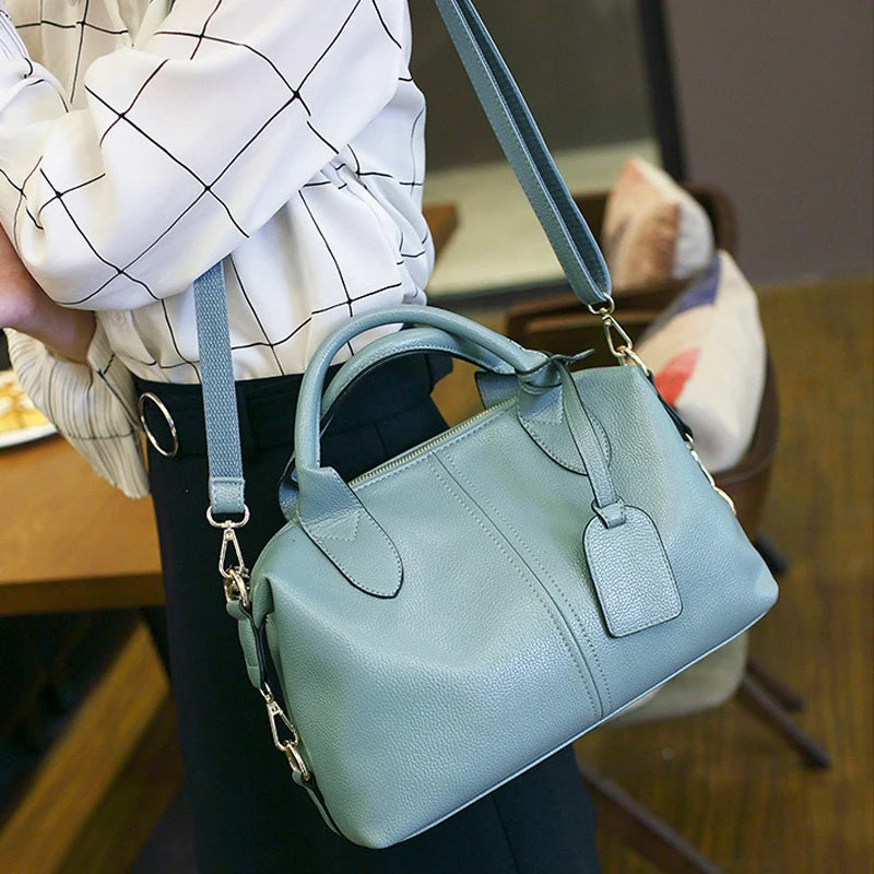 Autumn Winter Boston Messenger Bag Shoulder Handbag Female Pillow Bag