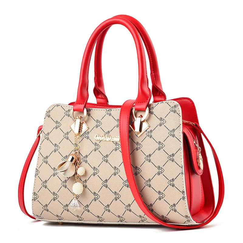 Soft Leather One-Shoulder Bag for Women