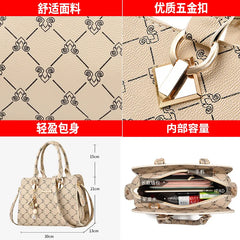 Soft Leather One-Shoulder Bag for Women