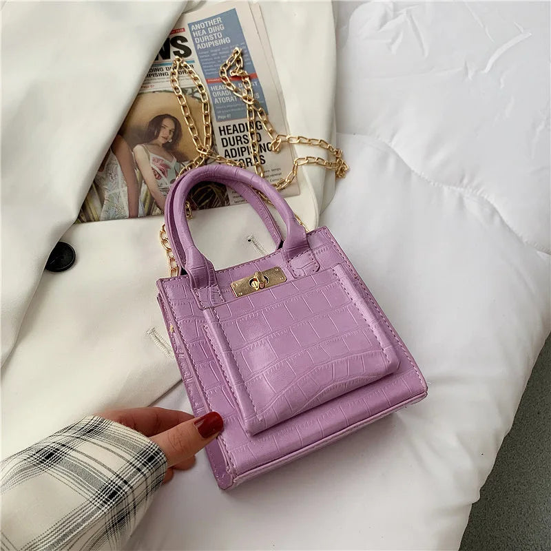Women's All-Match Candy Handbag Messenger Bag