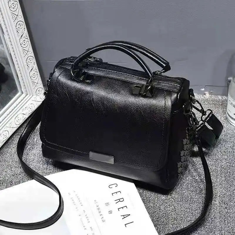 Rivet Small Messenger Bag Single Shoulder Handbag