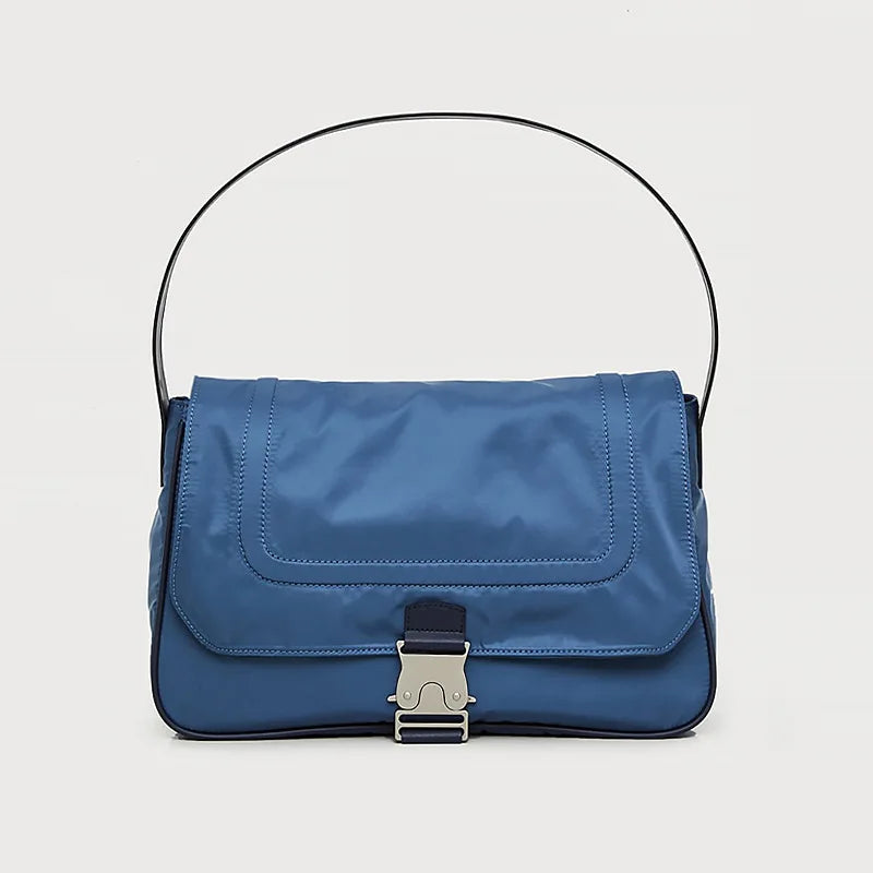 Women's Large Nylon Tote Bag, Spacious Shoulder Bag for Everyday Use