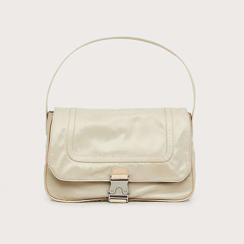 Women's Large Nylon Tote Bag, Spacious Shoulder Bag for Everyday Use