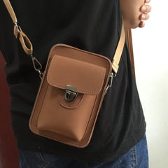 Men's Mobile Phone Pocket Belt Outdoor Bag 7-Inch Messenger Bag