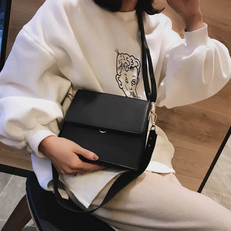 Small Square Shoulder Messenger Bag for Women