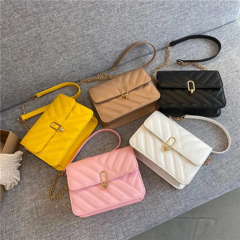 Women's Small Square Shoulder Messenger Bag Fresh Ladies Bag