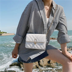 Women's Small Square Shoulder Messenger Bag Fresh Ladies Bag