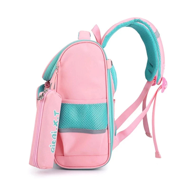 Waterproof Kids School Bags Cartoon Book Backpack