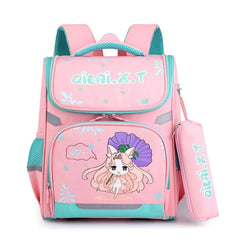 Waterproof Kids School Bags Cartoon Book Backpack