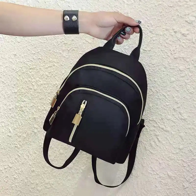 Waterproof Nylon Oxford Small Backpack Bag