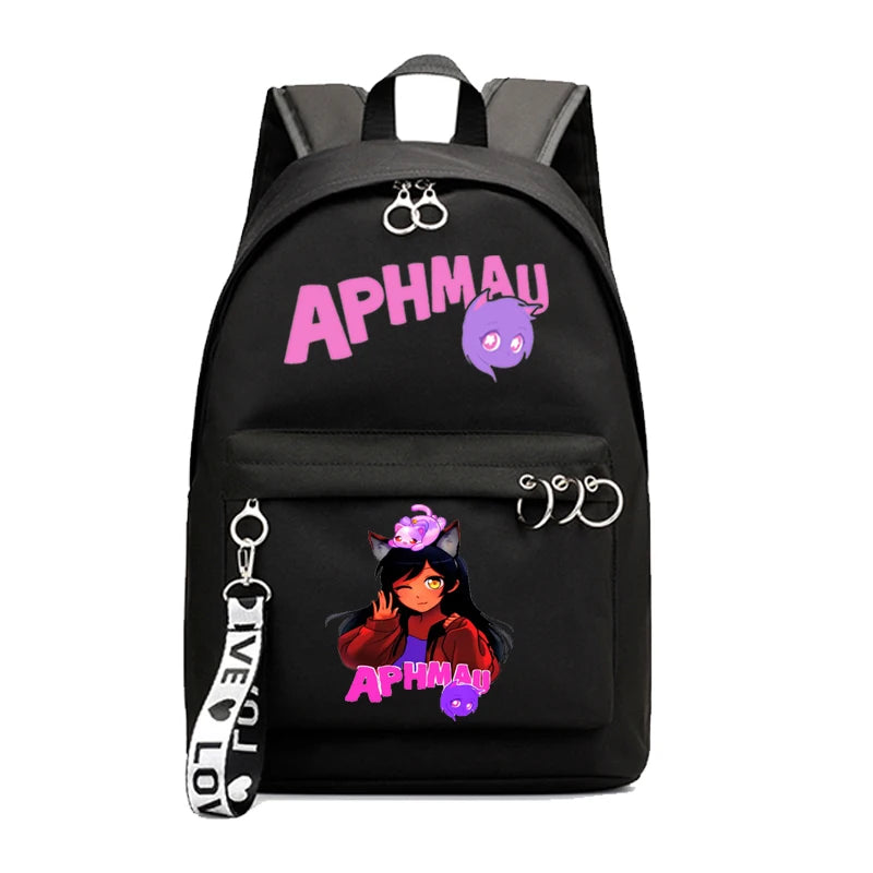 2021Aphmau Lady Rucksack Girl Teenager Leisure Travel School Bag