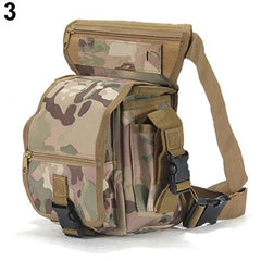 Army Vintage Thigh Bag Utility Waist Pack Pouch Hiking Leg Bag