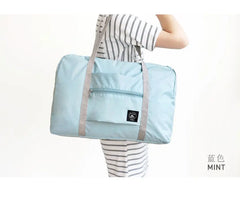 2021 Nylon Foldable Travel Bag Unisex Large Capacity Luggage Women Men Handbags