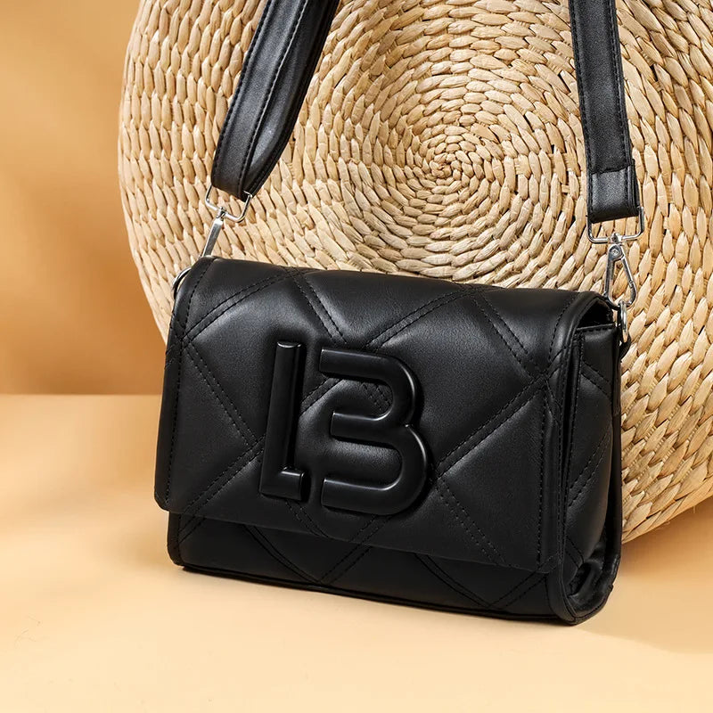 Autumn Women High Shoulder Bags PU Leather Shoulder Bag
