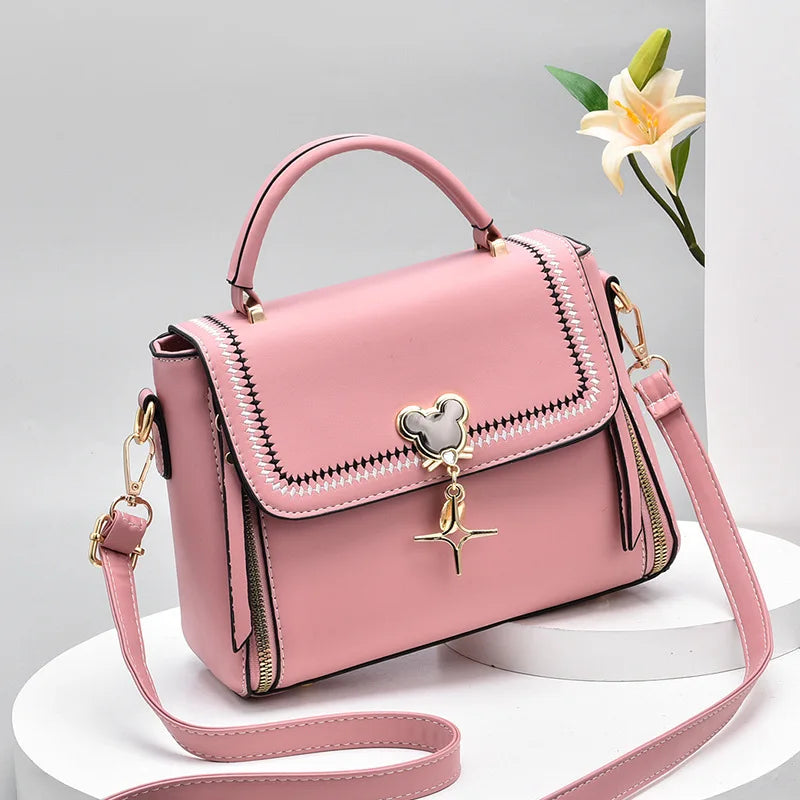 Autumn Small Square Bag Fresh Messenger Handbag Women
