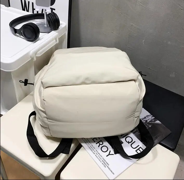 Canvas Women Backpack Shoulder Bag Girls School Bag