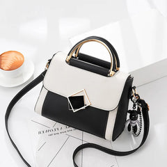 Women's Small Square Shoulder Bag High Pu One Shoulder Bag
