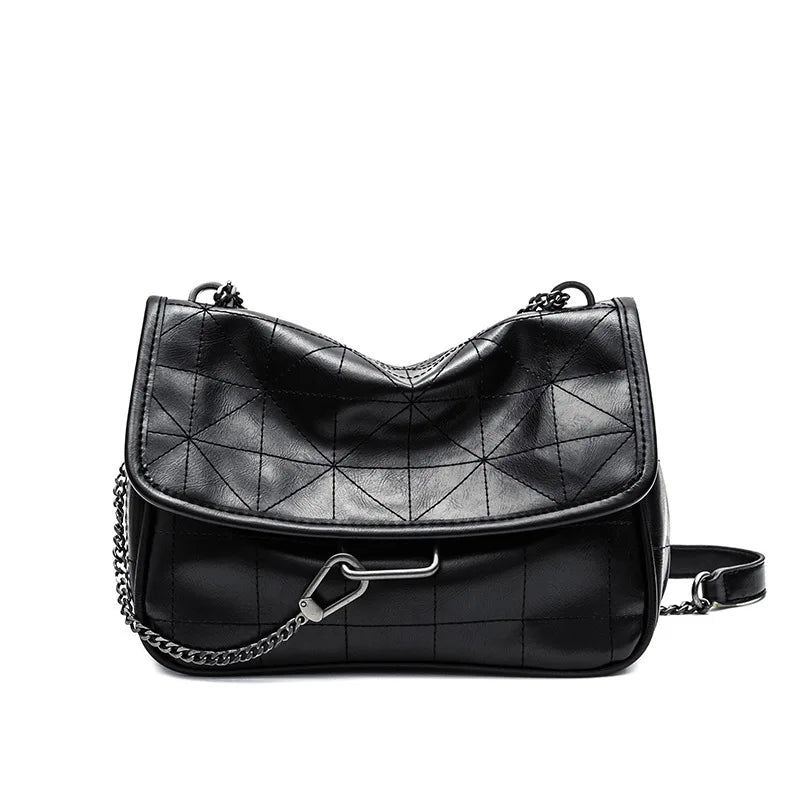 Women's Rock Soft Chain Shoulder Messenger Bag