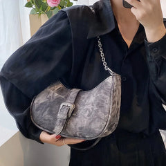 Denim Armpit Bags for Women Purses and Handbags Shoulder Bag Satchel