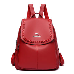 Ladies Backpack Large Capacity for Teenage Students Schoolbag