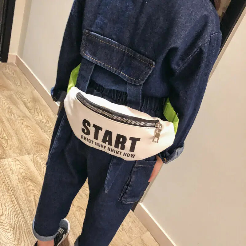 Fanny Pack Waist Wallet for Kids Sport Holiday Hip Bag