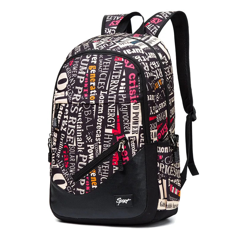 Camouflage school backpack Large-capacity Nylon school bags