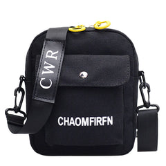 Canvas Messenger Bag For Women Casual Shoulder Bag Female Student Shopping Handb