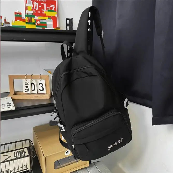 Women's Casual Waterproof Nylon Backpack