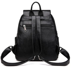 Waterproof Ladies School Backpack Small Bagpack Canvas Tote Backpack