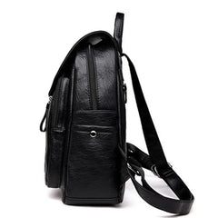 Waterproof Ladies School Backpack Small Bagpack Canvas Tote Backpack