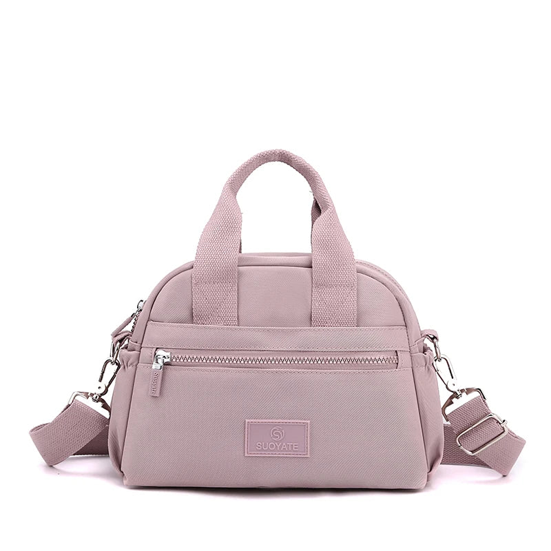 Nylon Shoulder Bag Waterproof Girls Messenger Handbag