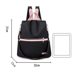Waterproof Oxford Backpack for Teen Girls