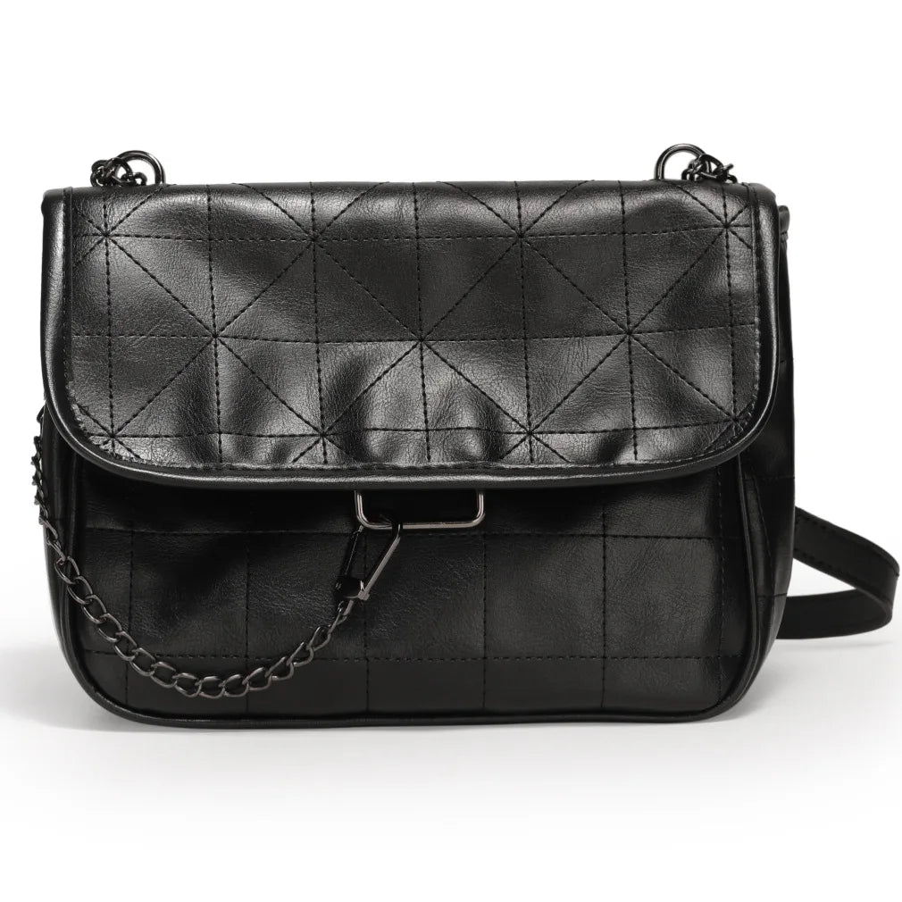 Crossbody Bag Women Shoulder Handbag PU Leather Messenger Casual