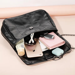 Crossbody Bag Women Shoulder Handbag PU Leather Messenger Casual