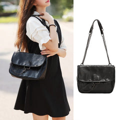 Crossbody Bag Women Shoulder Handbag PU Leather Messenger Casual
