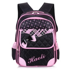 Girls Orthopedic School Backpack Waterproof Kids Satchel