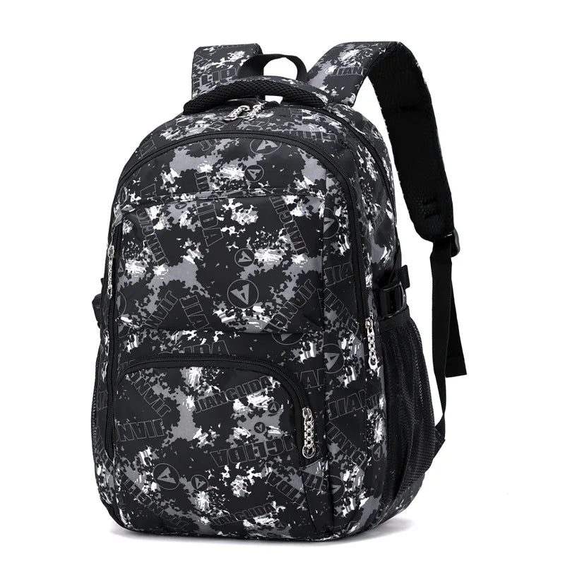 Kids Backpack Primary Schoolbag For Boys Waterproof Book Bag
