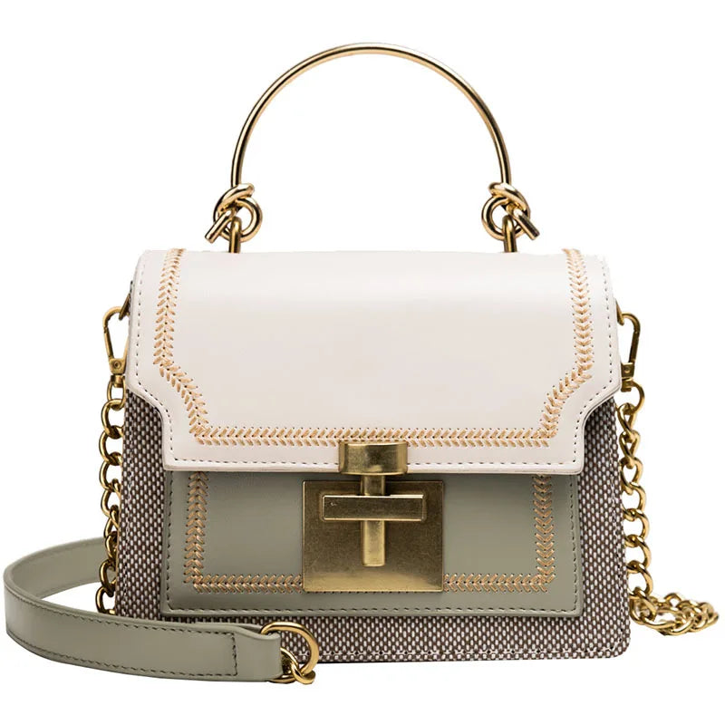 Vintage Leather Crossbody Bag