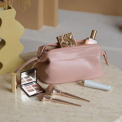 Portable Makeup Organizer Toiletry Pouch Travel Cosmetic Bag