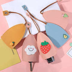 Fruits PU Key Wallets Housekeepers Car Key Holder Case