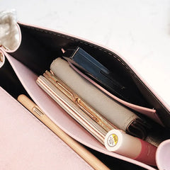 Yellow Crossbody Bag Women PU Leather Sling Shoulder Bag KL720