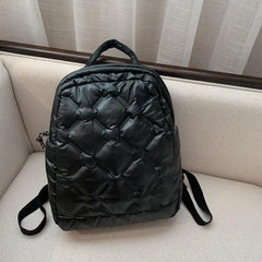 Women's Down Bag with Mommy Bag Space Cotton Backpack