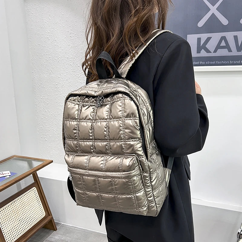 Women's Mummy Bag Autumn Winter Cotton Backpack
