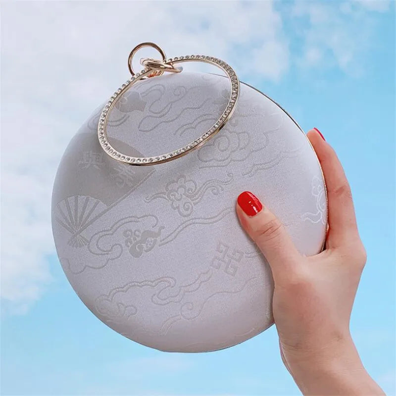 Vintage Chinese Style Evening Clutch Banquet Bags