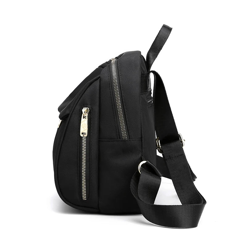 Women Large Capacity Outdoor Shopping Bag Girls Bookbag Rucksack Travel
