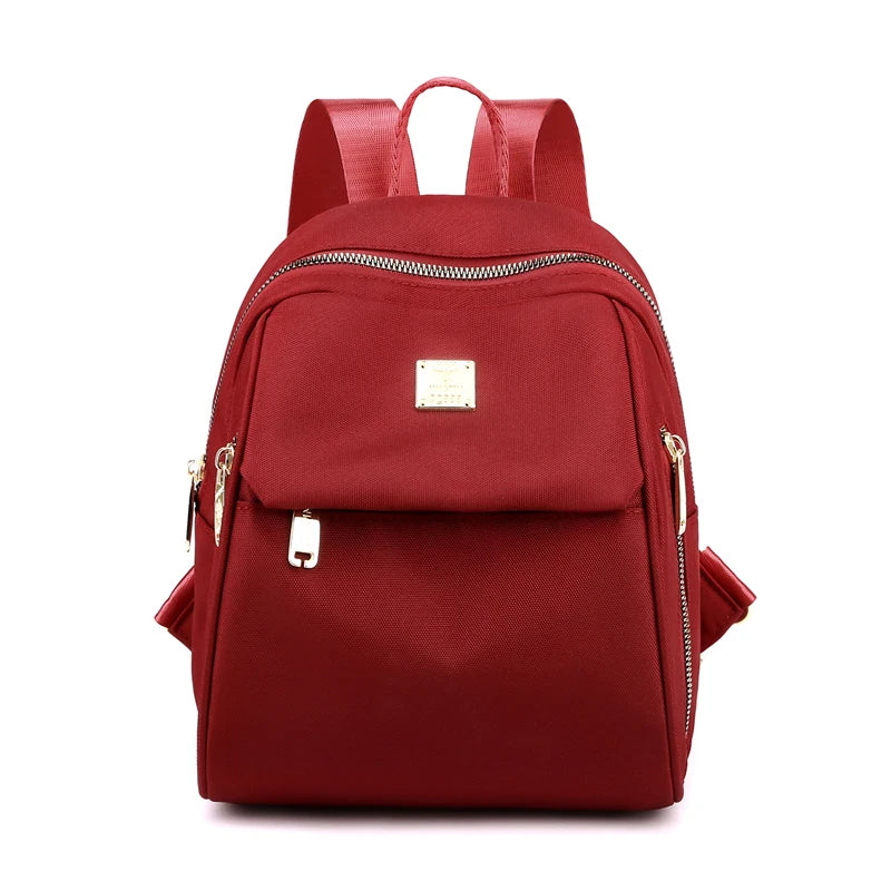 Women Large Capacity Outdoor Shopping Bag Girls Bookbag Rucksack Travel