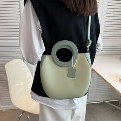 Colorful Handbags Women Bucket Clutch Square Crossbody Shopping Messenger Bags