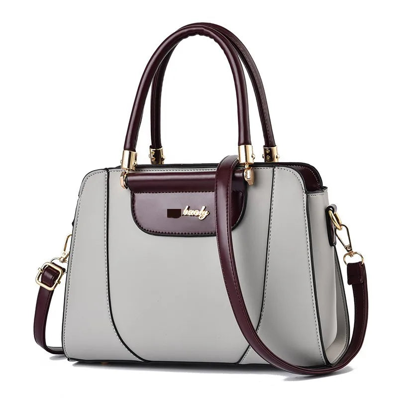 Women's Crossbody Bag Large Capacity PU Leather Shoulder Messenger Bag