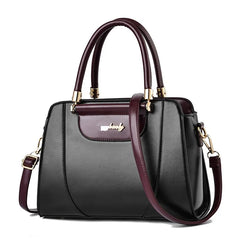 Women's Crossbody Bag Large Capacity PU Leather Shoulder Messenger Bag