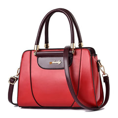 Women's Crossbody Bag Large Capacity PU Leather Shoulder Messenger Bag